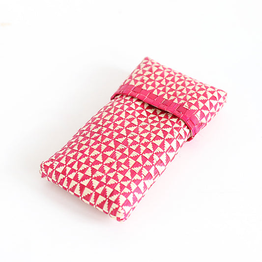 Bubblegum Palmyrah Pouch