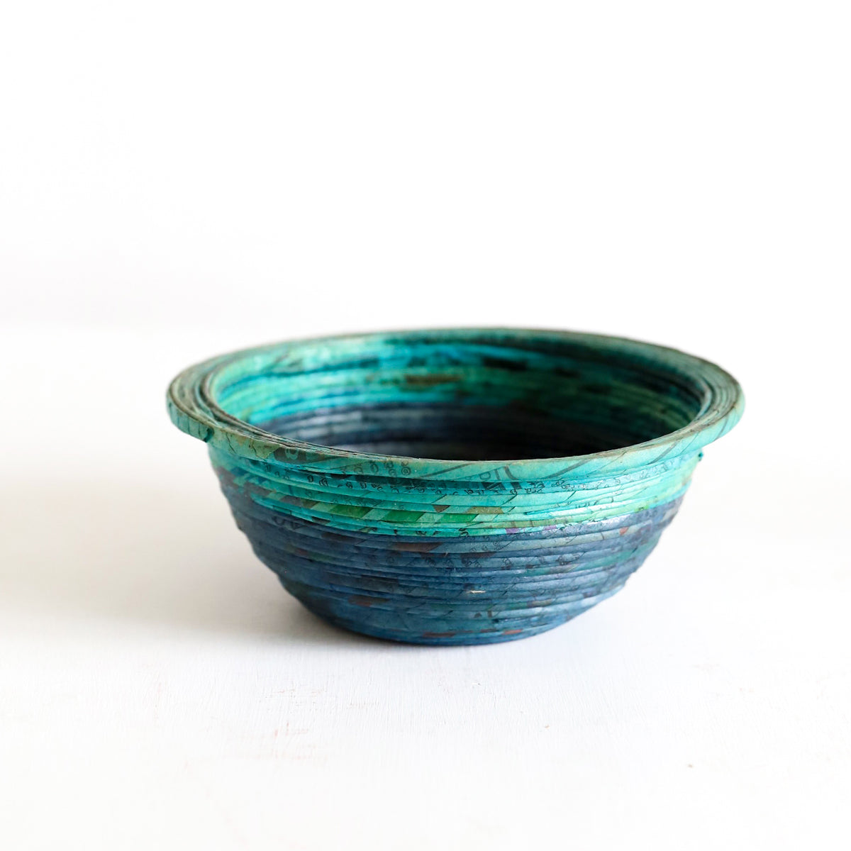Green Ripple Bowl