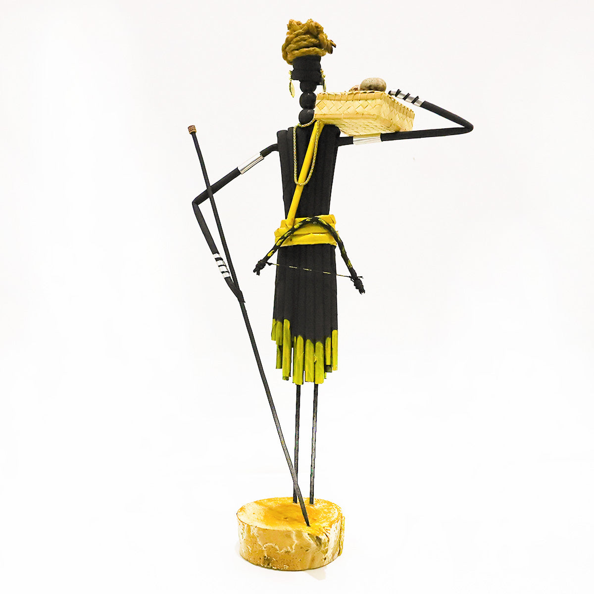 Obsidian Dream Paper Figurine