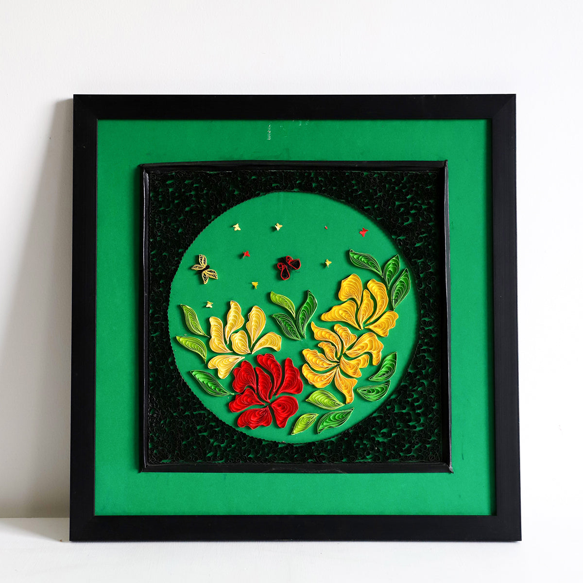 Enchanted Flower Garden Quilled Wall Art