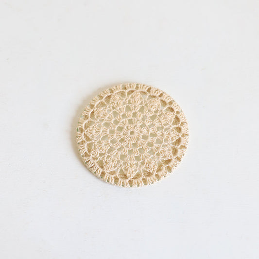 Natural White Beeralu Coaster