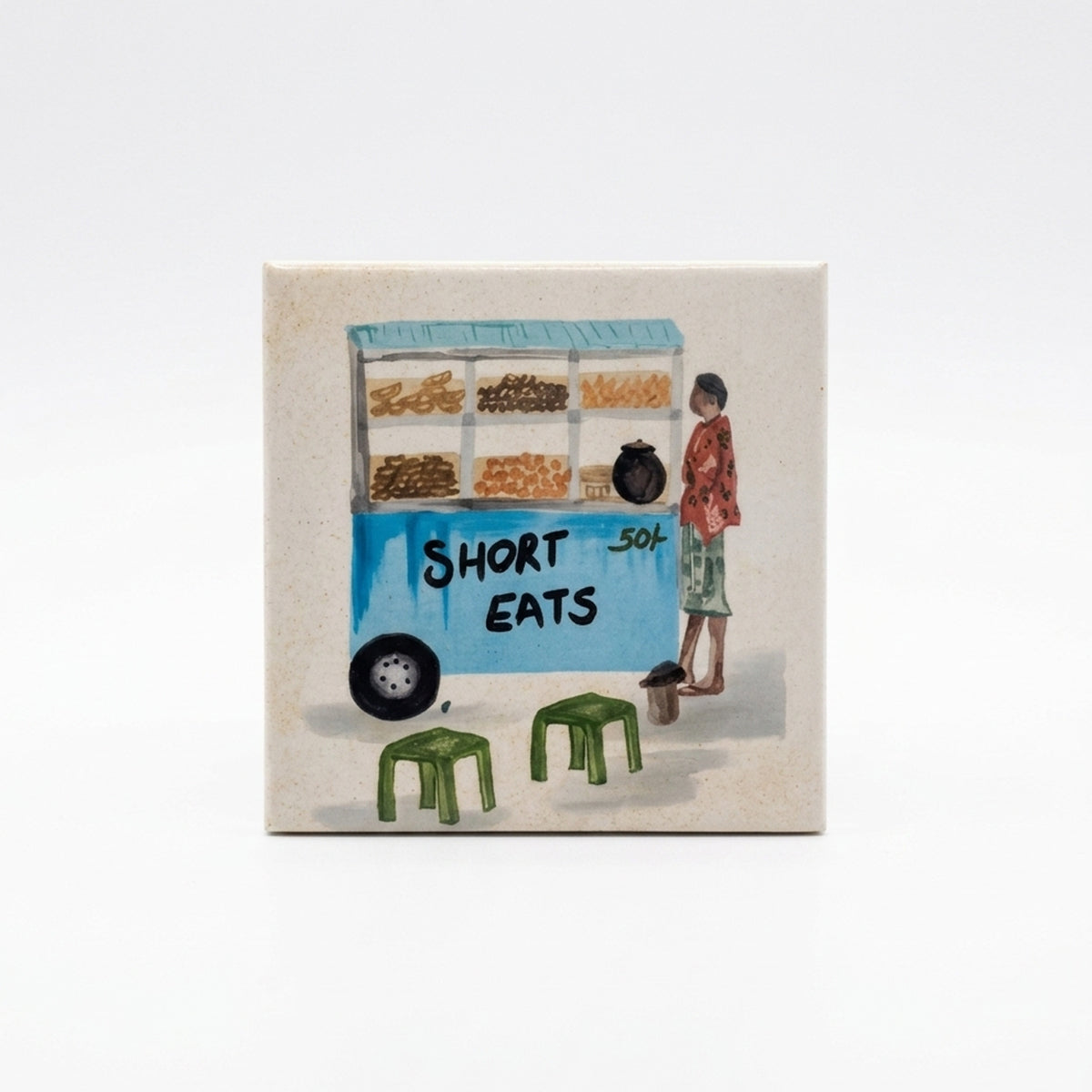 Short Eats Cart Magnet