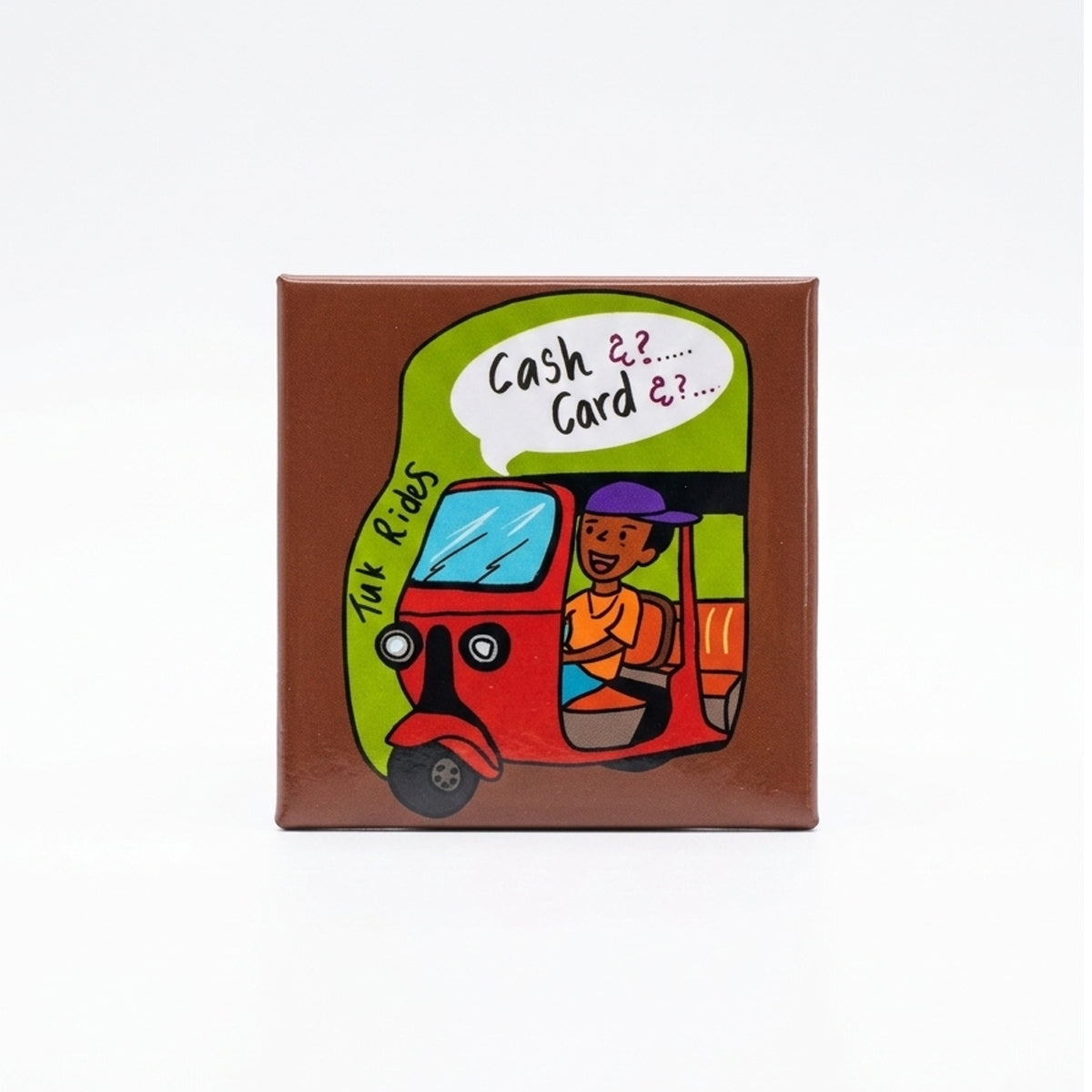 Tuk Tuk Ride Magnet
