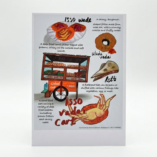 Isso Wade Kade Postcard