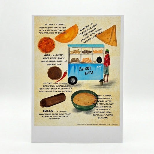 Short Eats Paradise Postcard