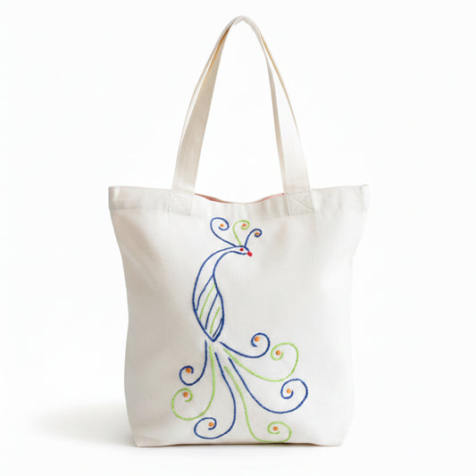 Regal Peacock Bag