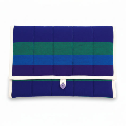 Blue Handloom Laptop Sleeve