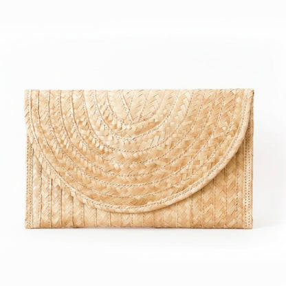 Natural Palmyrah Clutch