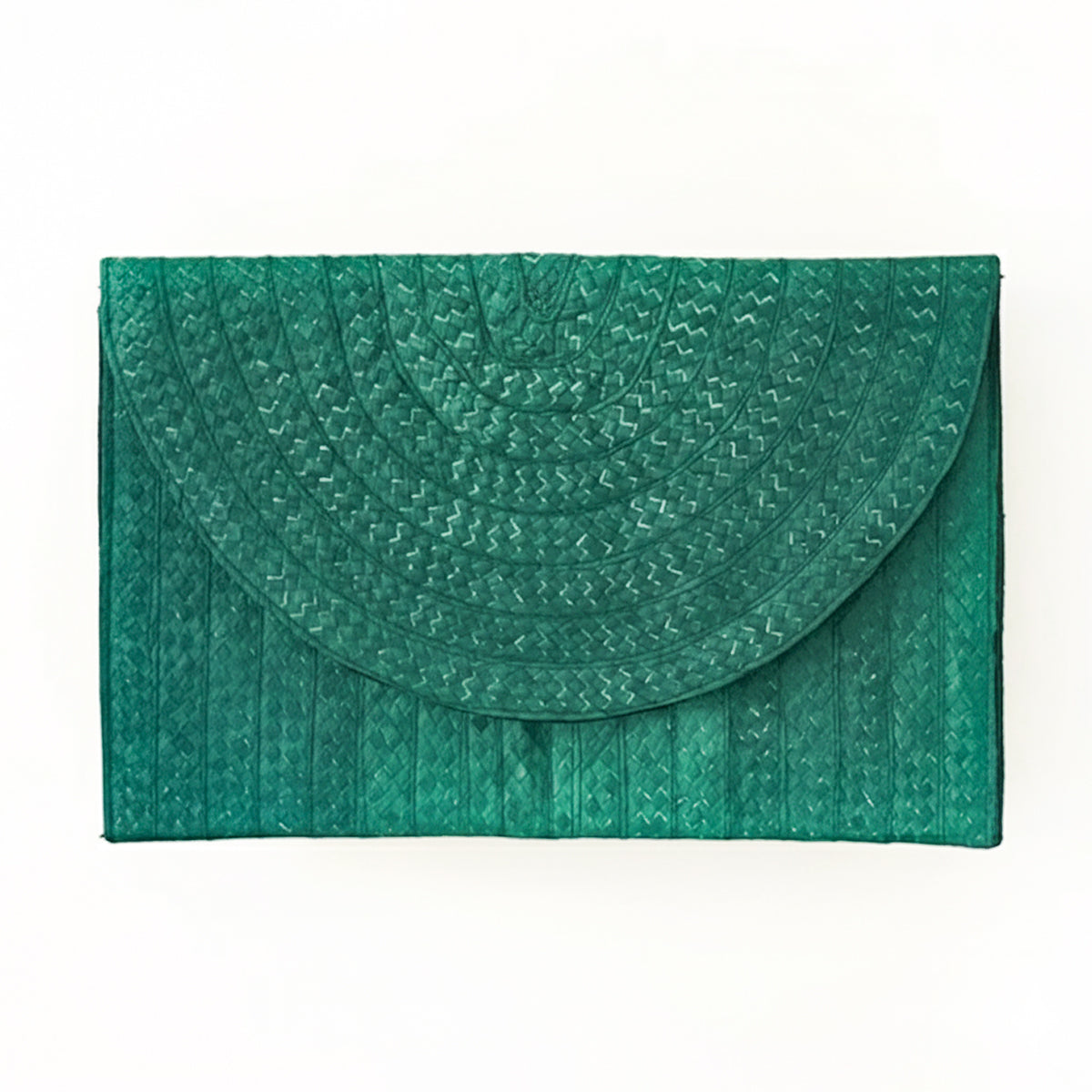 Emerald Palmyrah Clutch