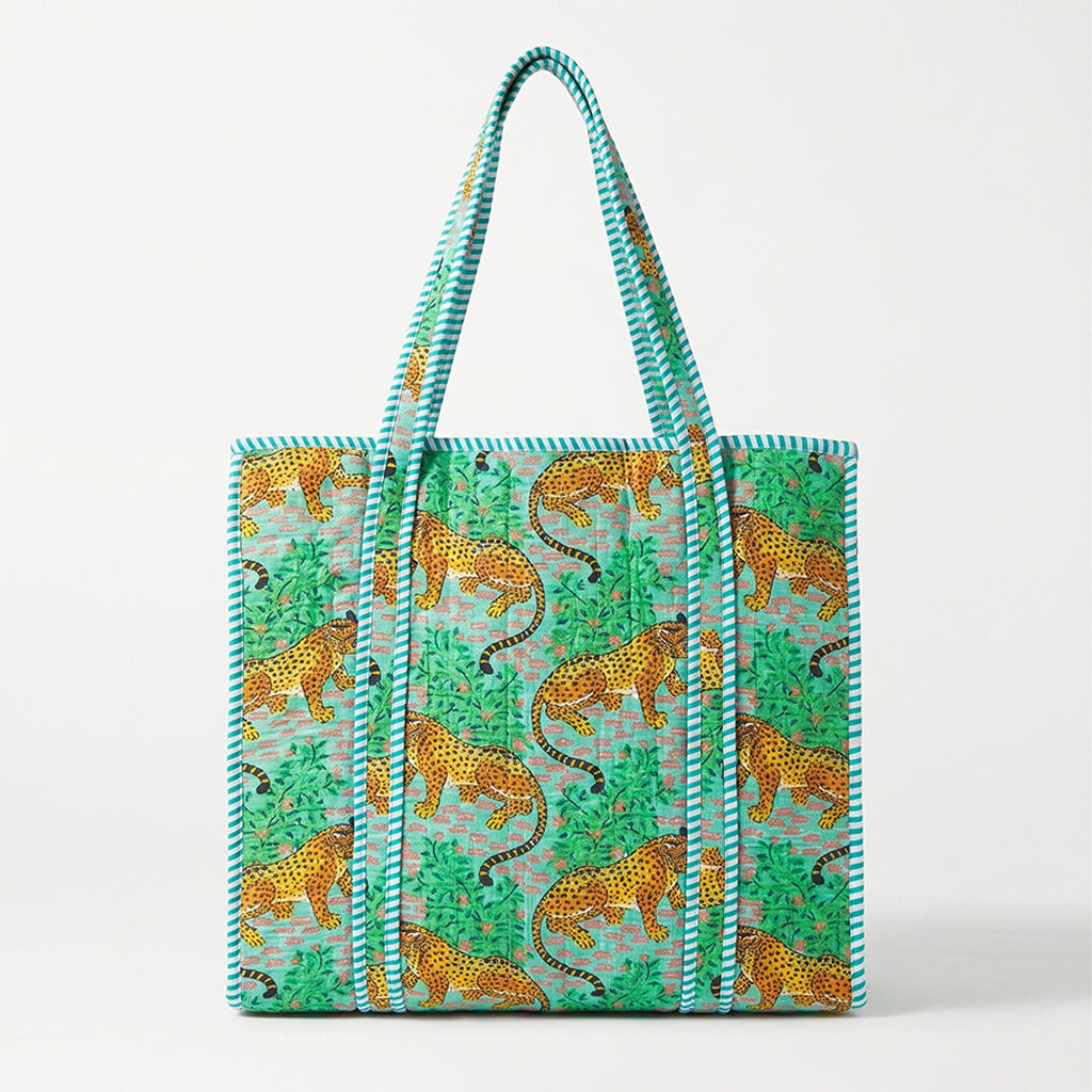 Tiger Garden Tote Bag