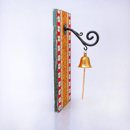 Sudu Mal Ulu Wall Hanging With Bell
