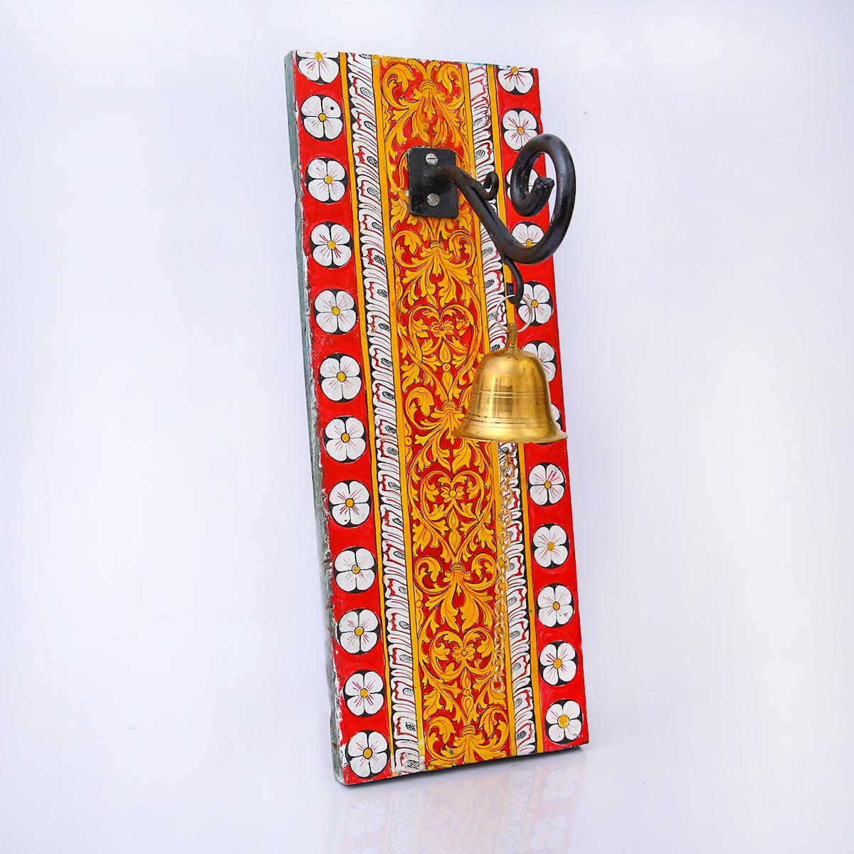 Sudu Mal Ulu Wall Hanging With Bell