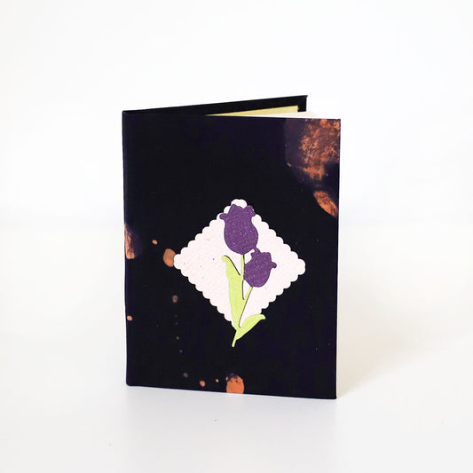Batik Blossom Recycled Notebook