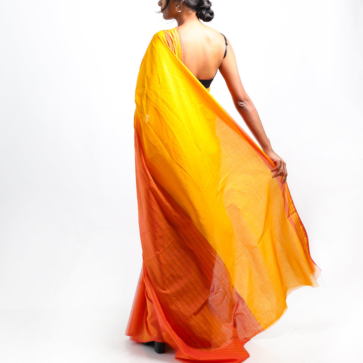 Sunset Mirage Handloom Saree