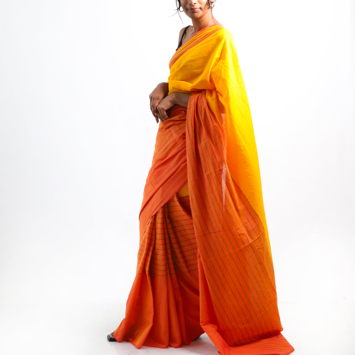 Sunset Mirage Handloom Saree