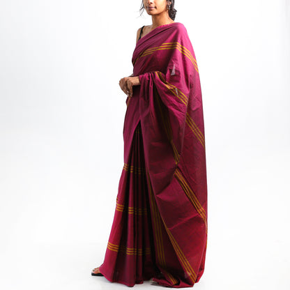 Twilight Blaze Handloom Saree