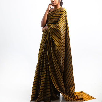 Ember Glow Handloom Saree
