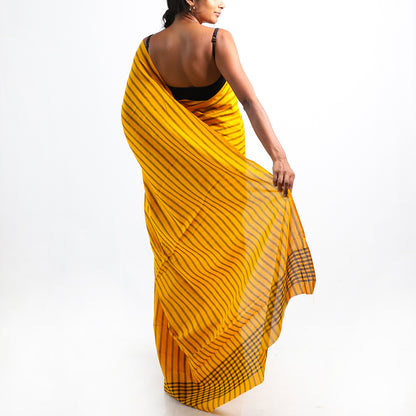 Golden Hour Handloom Saree