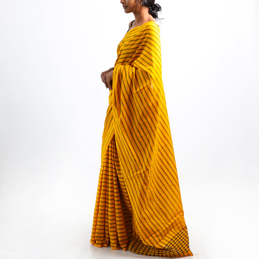 Golden Hour Handloom Saree