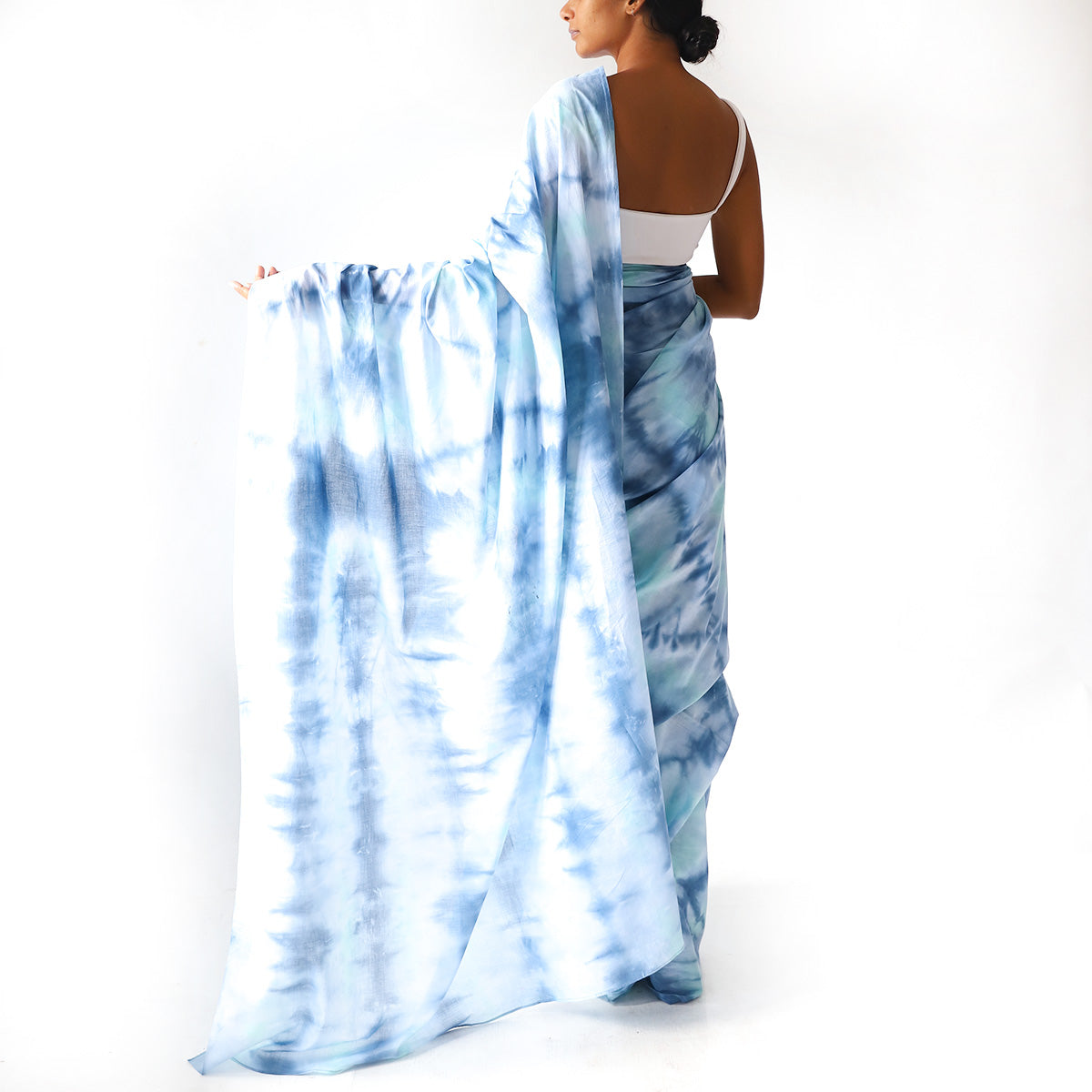 Rainfall Shibhori Saree
