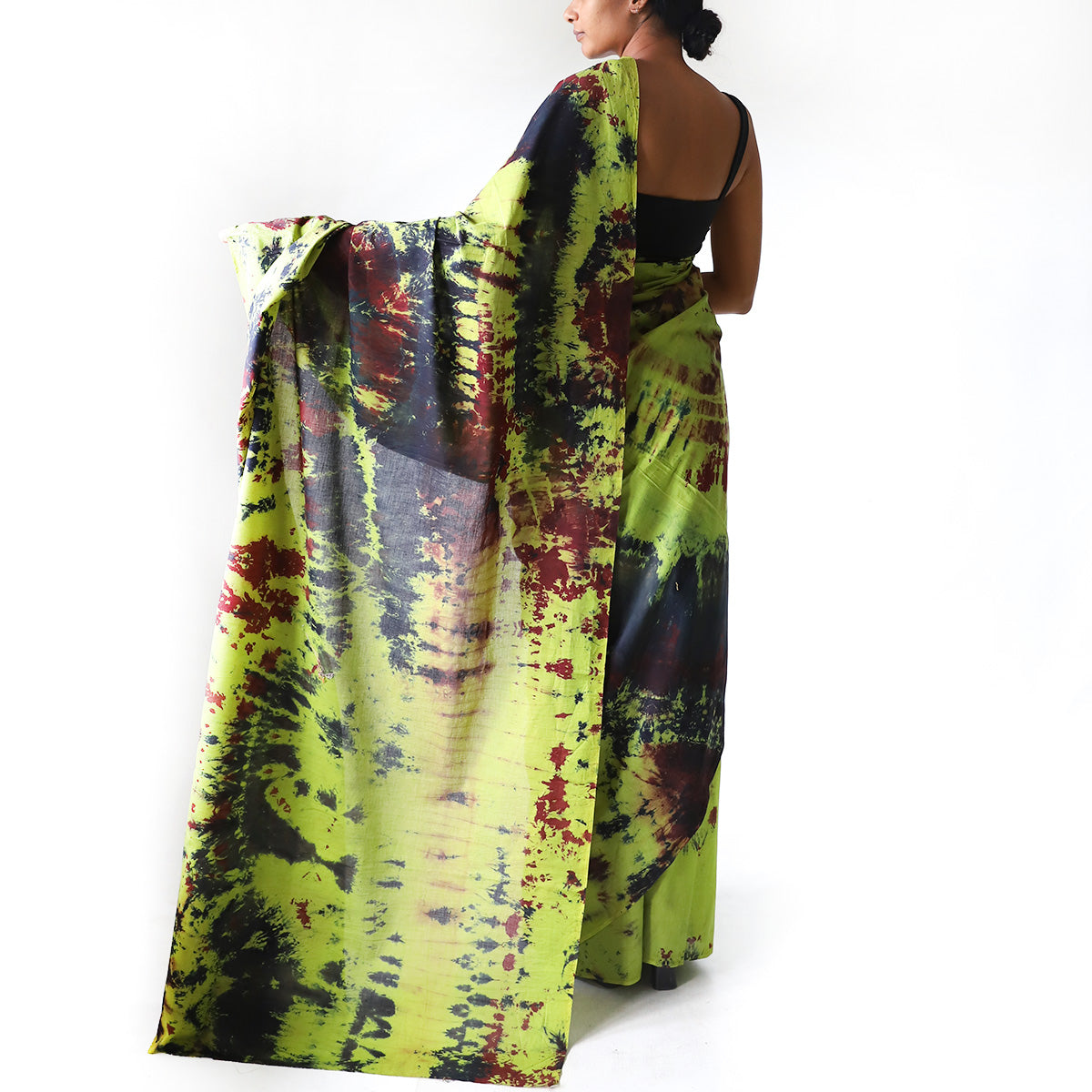 Moth Tie Dye Saree