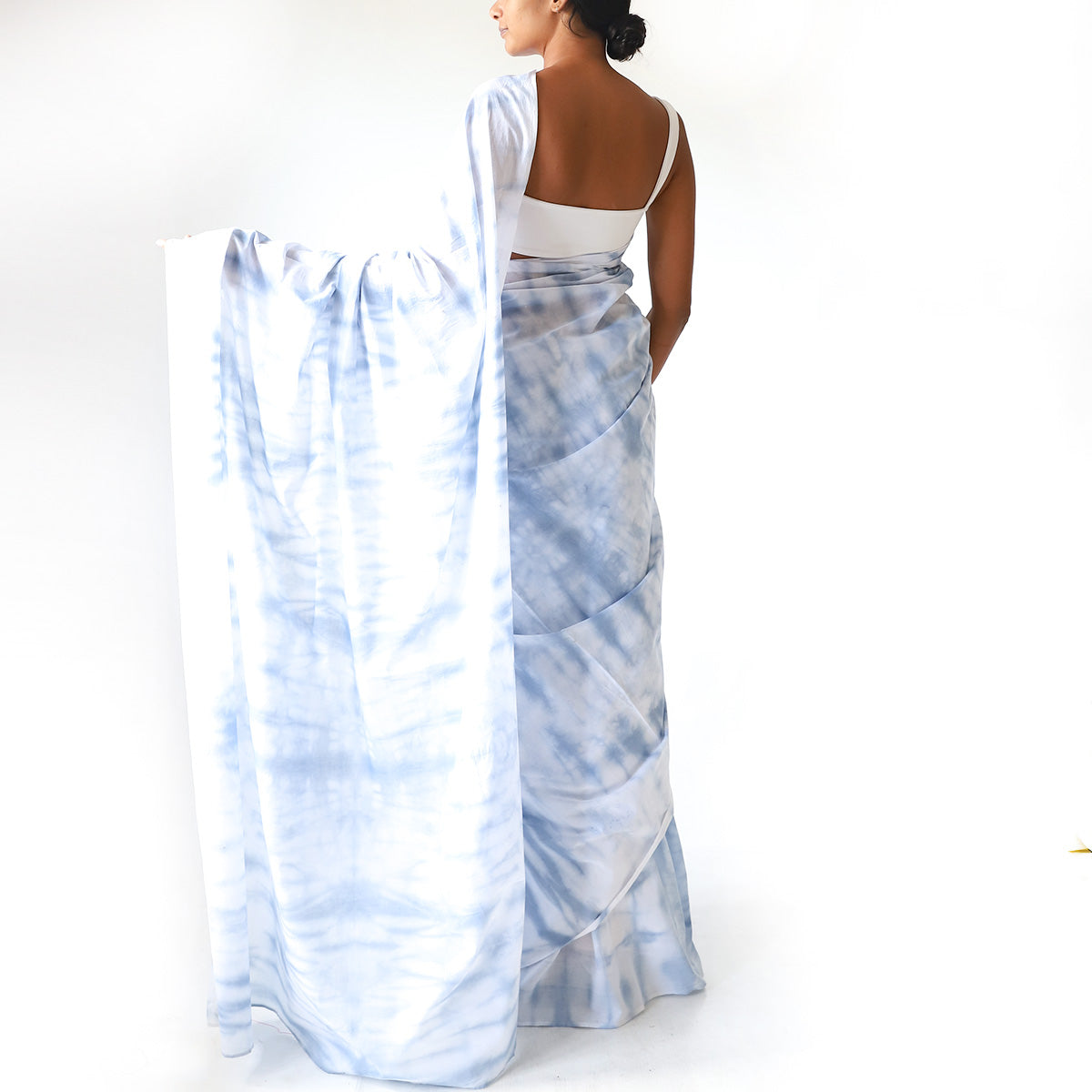 Ripple Shibhori Arashi Tie Dye Saree