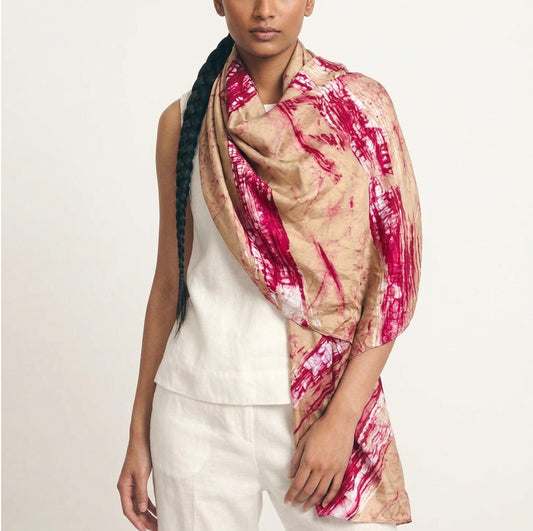 Ballet Rose Batik Shawl