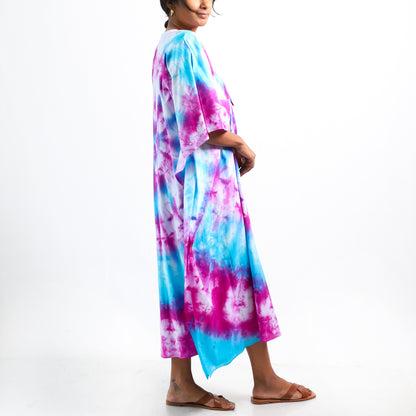 Vortex Tie Dye Kaftan