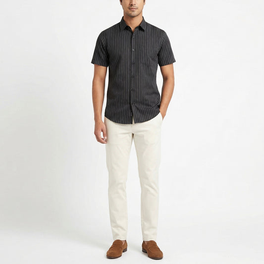 Noir Stripe Shirt