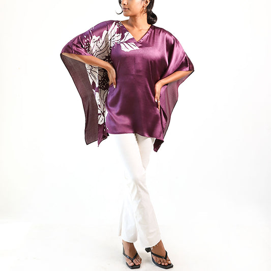 Amethyst Breeze Batik Top