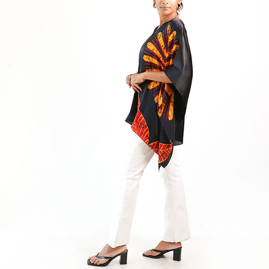 Ember Glow Batik Top