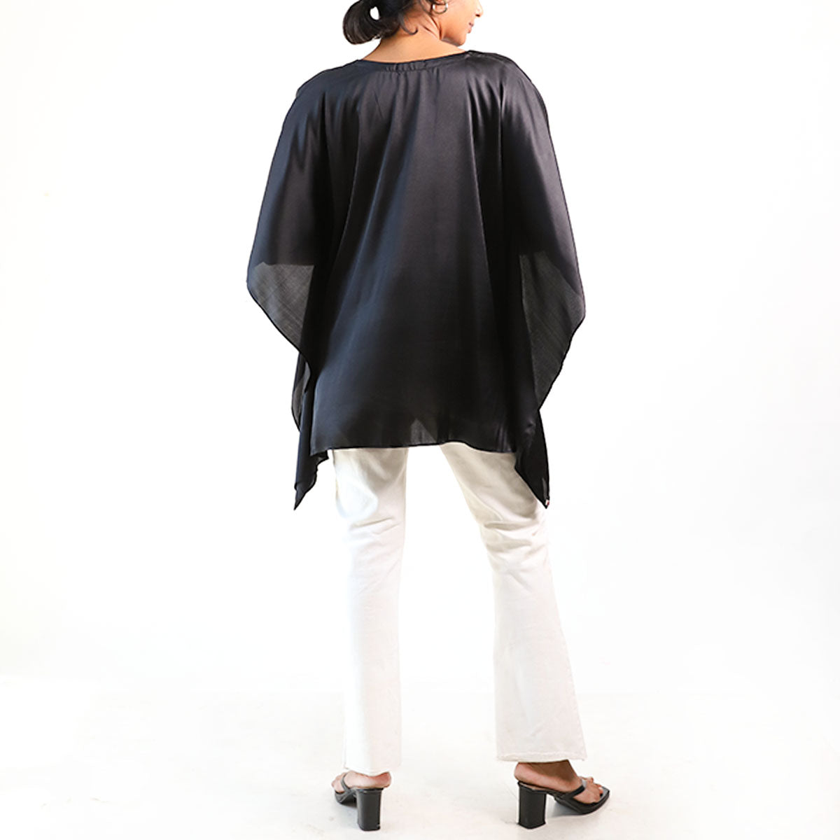 Midnight Tide Batik Top