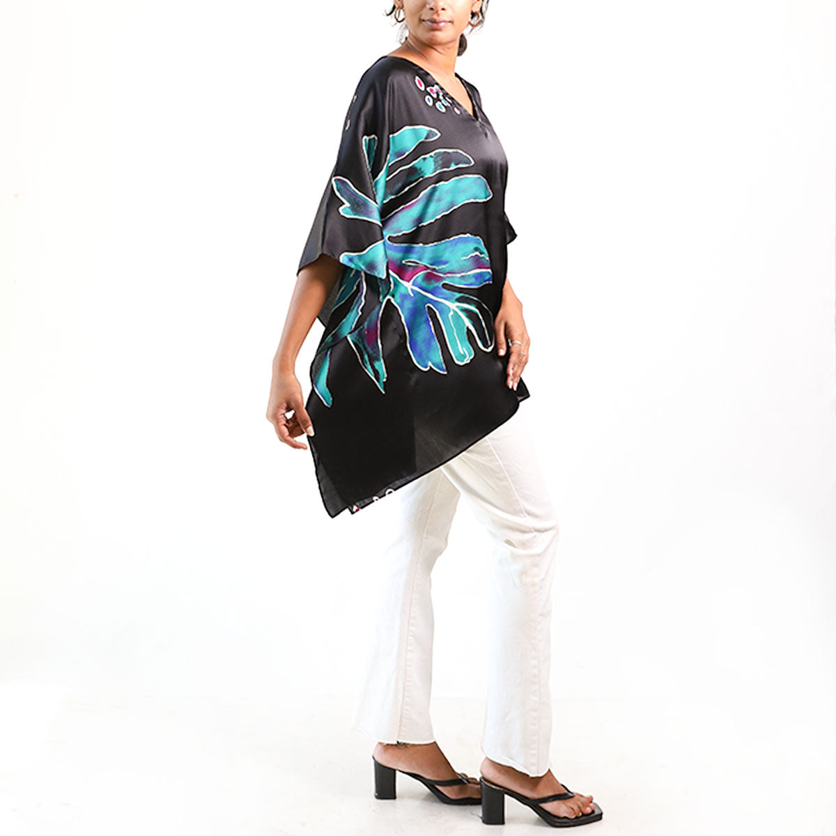 Midnight Tide Batik Top