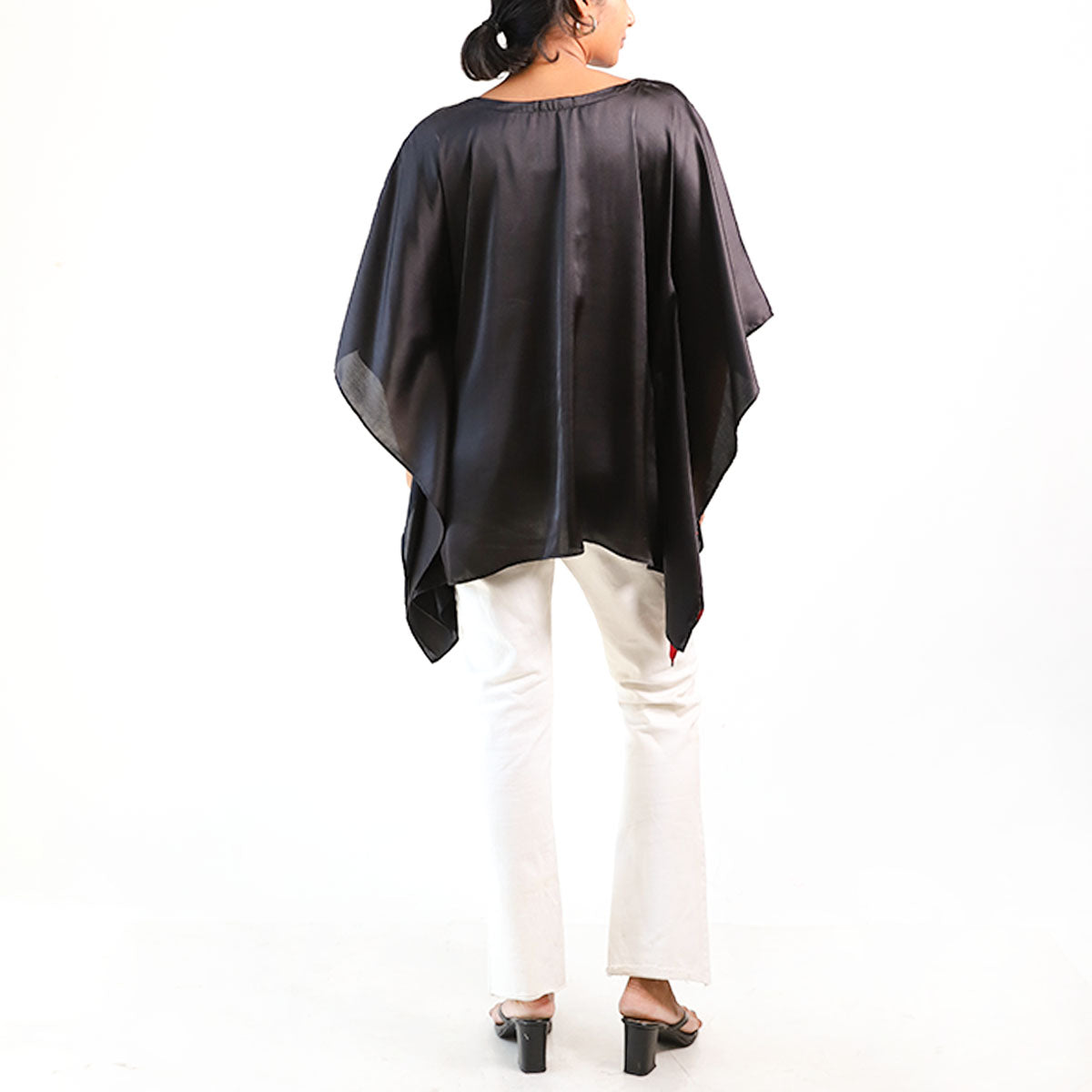 Fiery Eclipse Batik Top