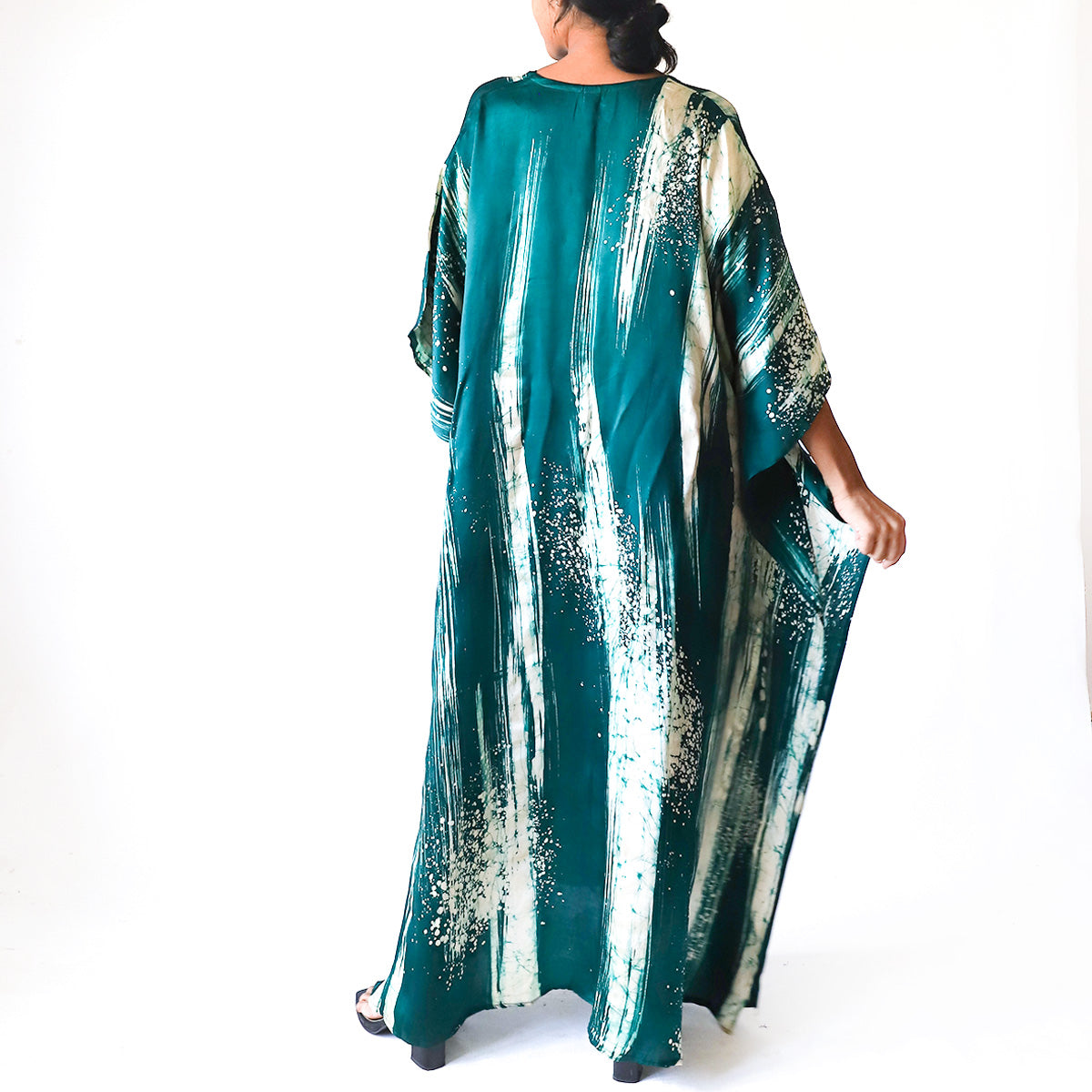 Emerald Line Batik Kaftan