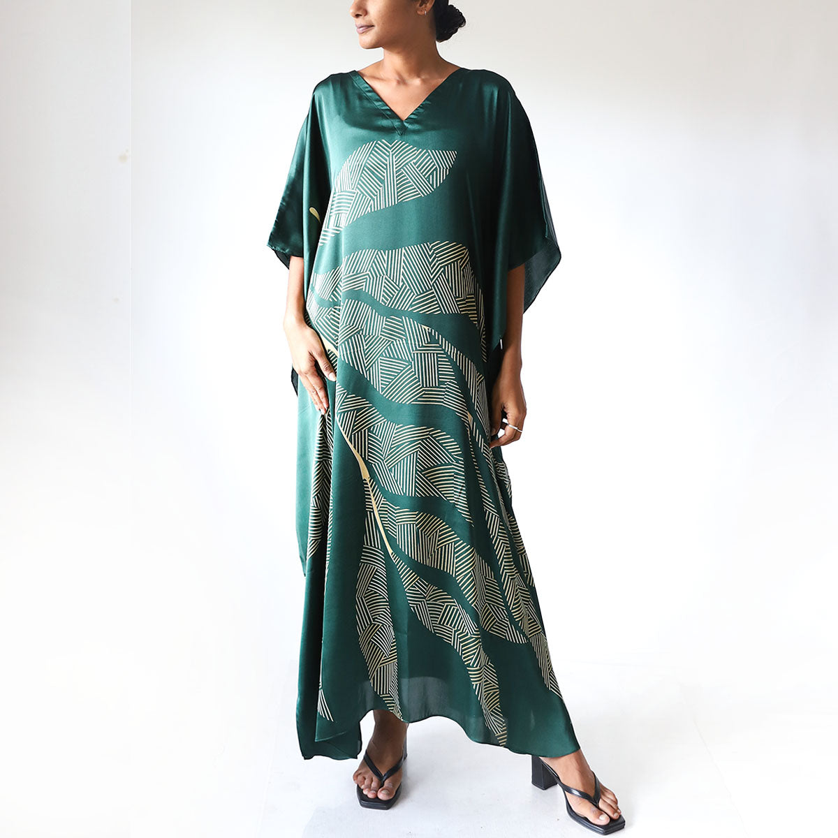 Emerald Isle Batik Kaftan
