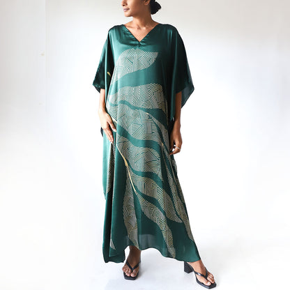 Emerald Isle Batik Kaftan