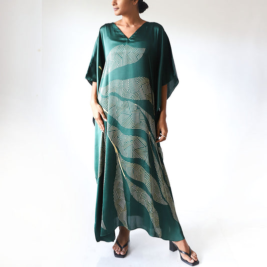 Emerald Isle Batik Kaftan