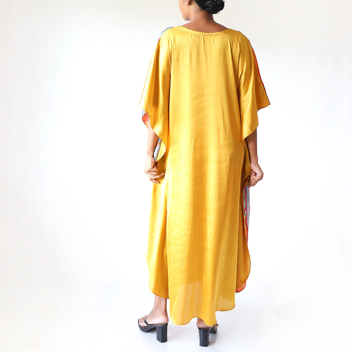 Moonlit Lagoon Batik Kaftan