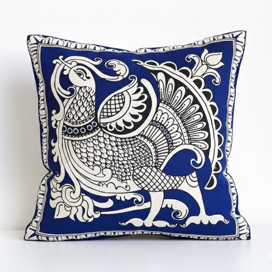 Midnight Swan Cushion Cover