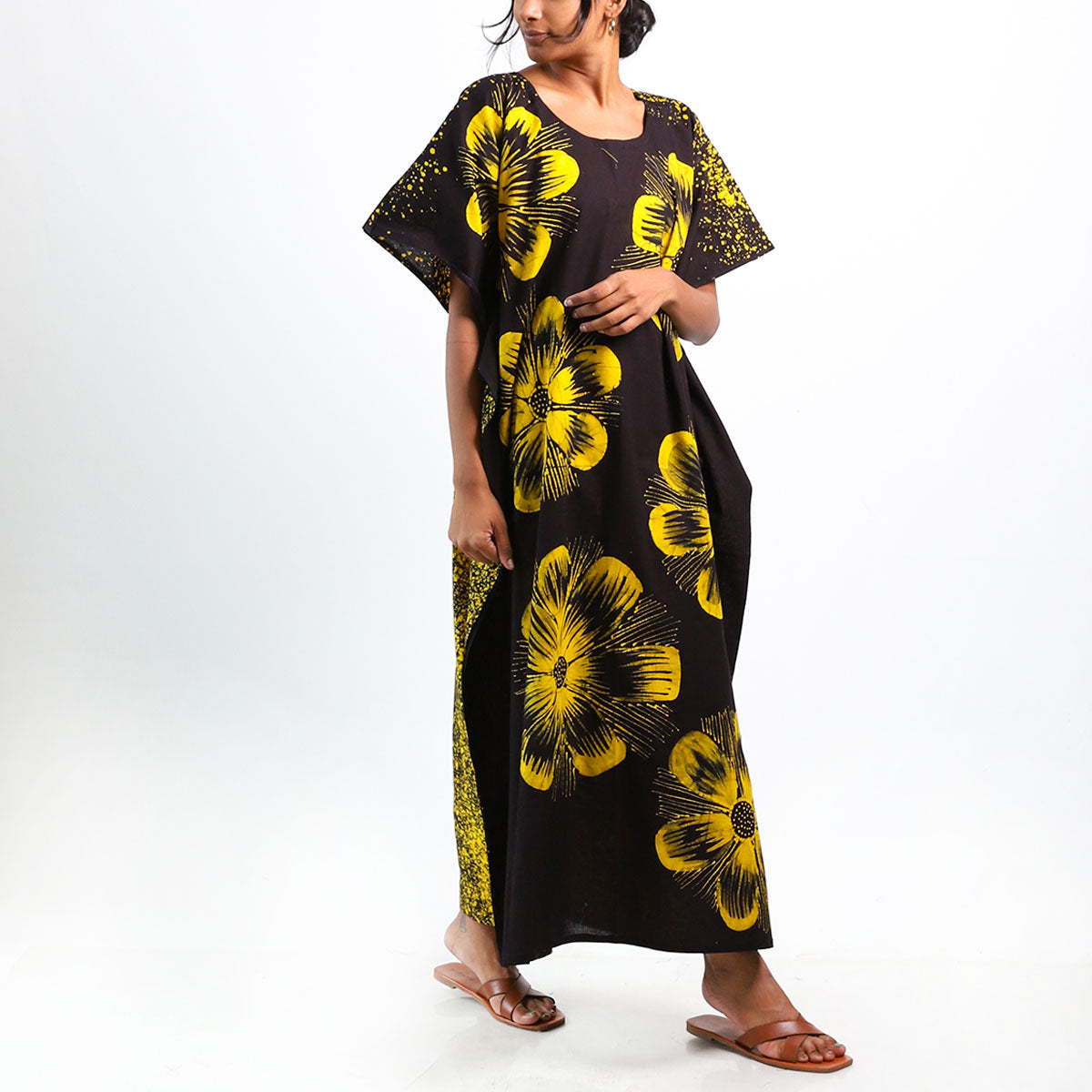 Ethereal Earth Batik Kaftan