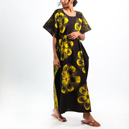 Ethereal Earth Batik Kaftan