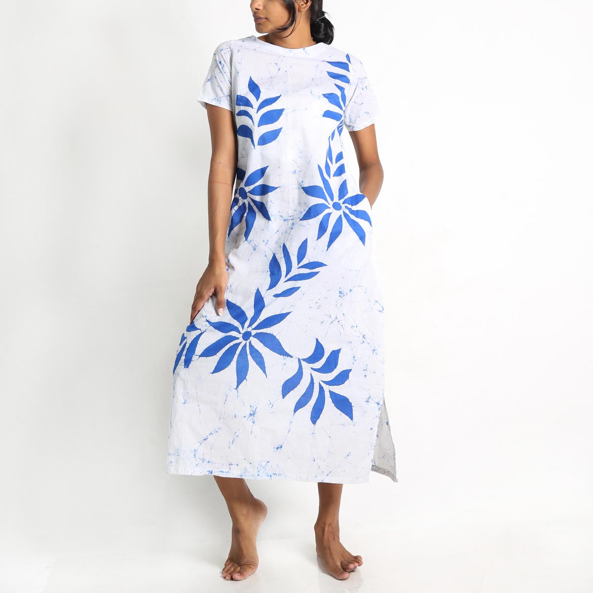 Azure Batik Dress