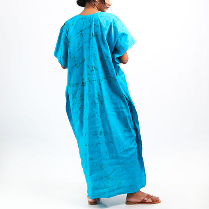 Sandstone Symphony Batik Kaftan