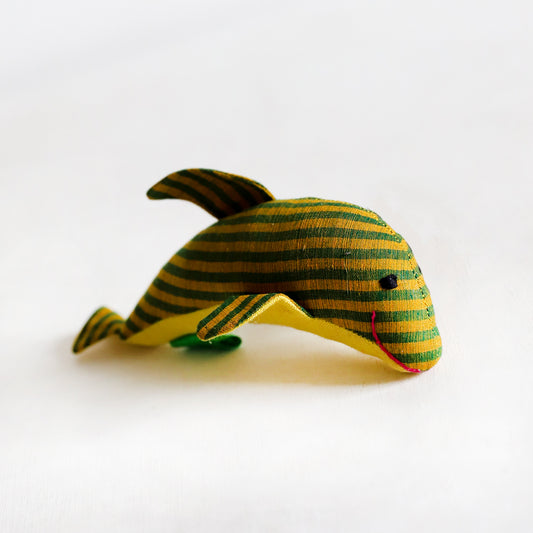 Delightful Dolphin Handloom Soft Toy