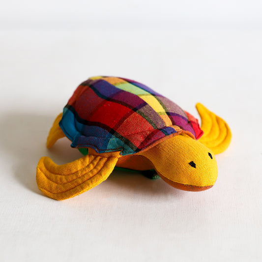 Tranquil Turtle Handloom Soft Toy