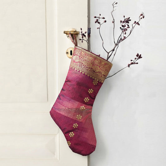 Pink Christmas Stocking