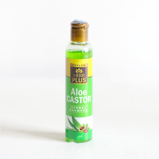 Aloe Castor Herbal Shampoo