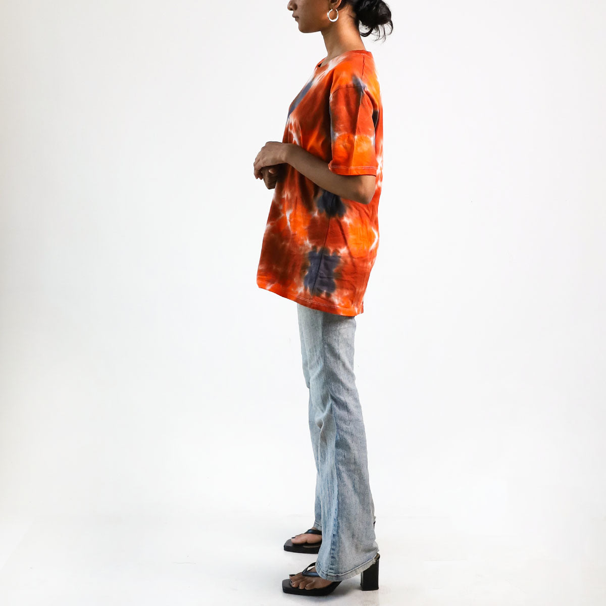 Treasures Kaleidoscope Oversized Tie-Dye T-shirt