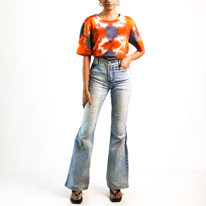 Treasures Kaleidoscope Oversized Tie-Dye T-shirt